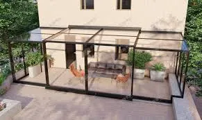 Premium Glass House with Strong Waterproof and Anti