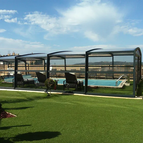 Customized Prefabricated High Quality Aluminium Sunroom Greenhouse Beautiful Garden Glass Conservatory