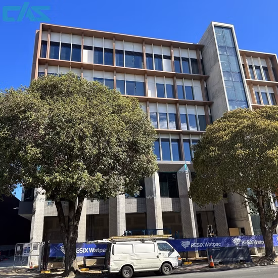 Sleek Aesthetics Curtain Wall Glass Wall Aluminum Frame Insulated Glass Unit Structural Silicone Glazing Low