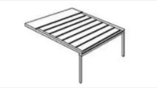 Residential Exteriors Retractable Roof Opening Sliding Canopy Gazebo System Awning 