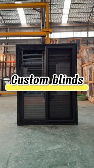 Industry New Design Sliding Bi Folding Aluminium Louver Window 