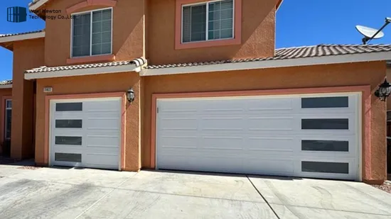 High Security Insulated Luxury Double 2car Aluminium Door to Garage for Villa 