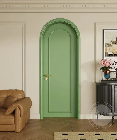 Stylish French Wooden Doors for Interior Spaces and Window Enhancements 